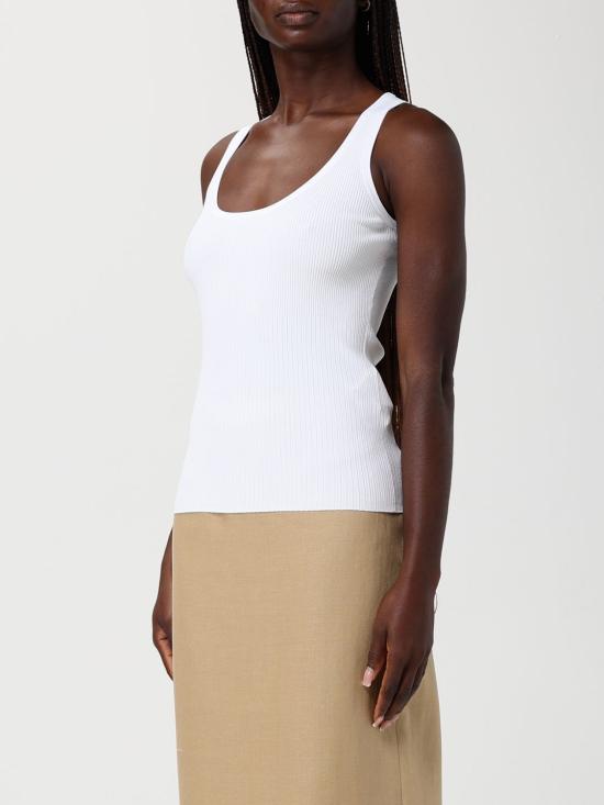 26SS 막스마라 민소매 티셔츠 2611361032600 001 White - MAX MARA