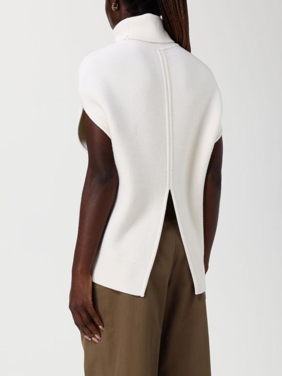 26SS 토템 스웨터 261WRT0573YA0008 106 White - TOTEME