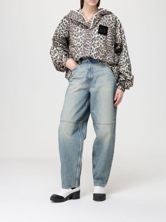 26SS 가니 나일론 자켓 W0738 859 Brown - GANNI