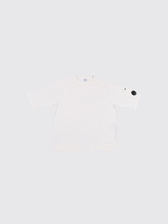 25FW [키즈] 씨피 컴퍼니 티셔츠 CUM00RLAA1710 135 White