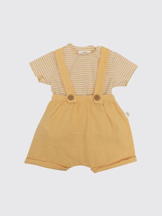 25FW [키즈] 테디 앤 미노우 오버롤 E25CP066C0070 2424 Yellow