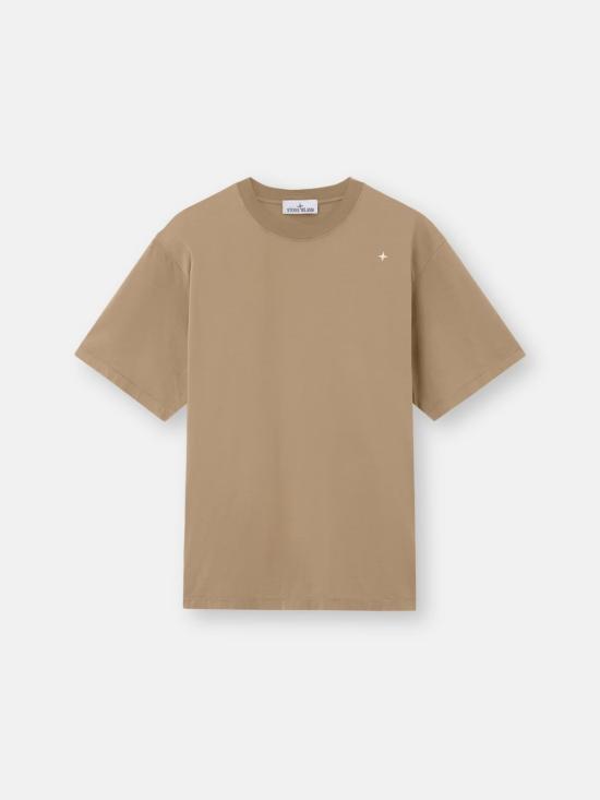 26SS 스톤 아일랜드 반팔 티셔츠 2100010S00G8V009D Brown