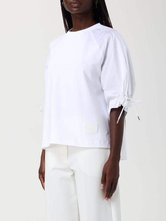 26SS 막스마라 반팔 티셔츠 2611941072600 001 White - MAX MARA