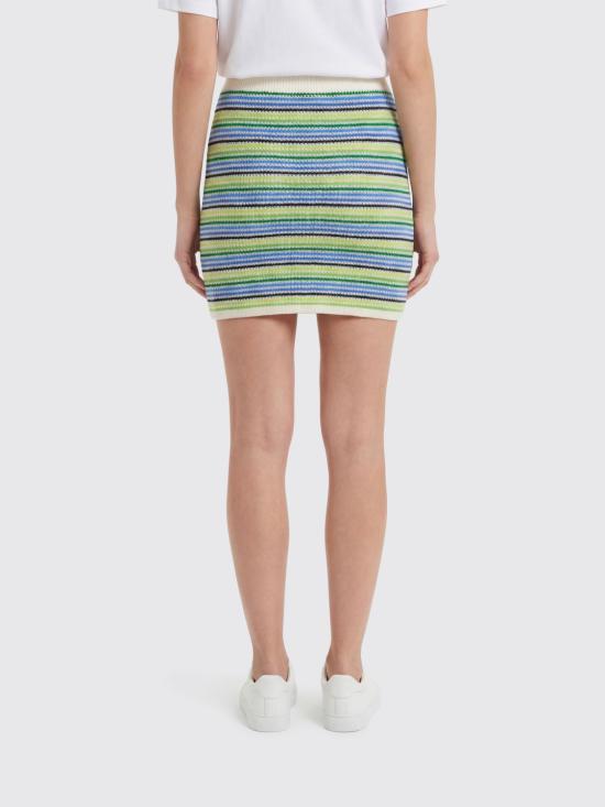 26SS 카사블랑카 숏 스커트 WSP26KW1364 01 Multicolor - CASABLANCA