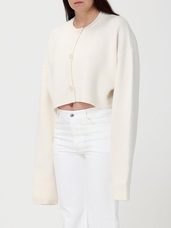 26SS 토템 스웨터 262WRT0742YA0278 106 White - TOTEME