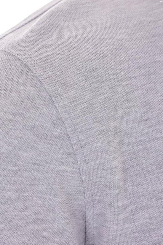  브루넬로 쿠치넬리 폴로 티셔츠 로고 디테일 반팔 폴로 셔츠 (회색) - BRUNELLO CUCINELLI