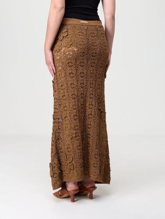26SS 핑코 롱 스커트 106861A3B8 L25 Brown - PINKO