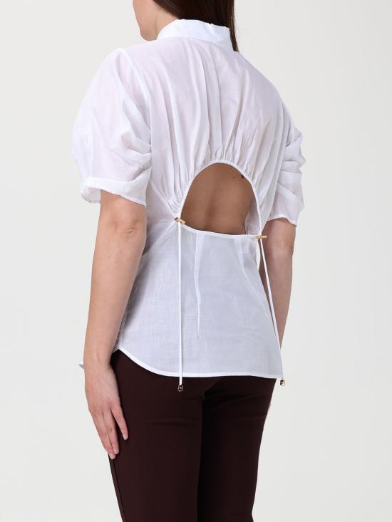 26SS 엘리자베타프랜치 셔츠 CA11961E2 100 White - ELISABETTA FRANCHI