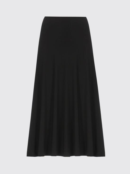 25FW 노마카말리 미디 스커트 KK329SPL014 001 Black - NORMA KAMALI