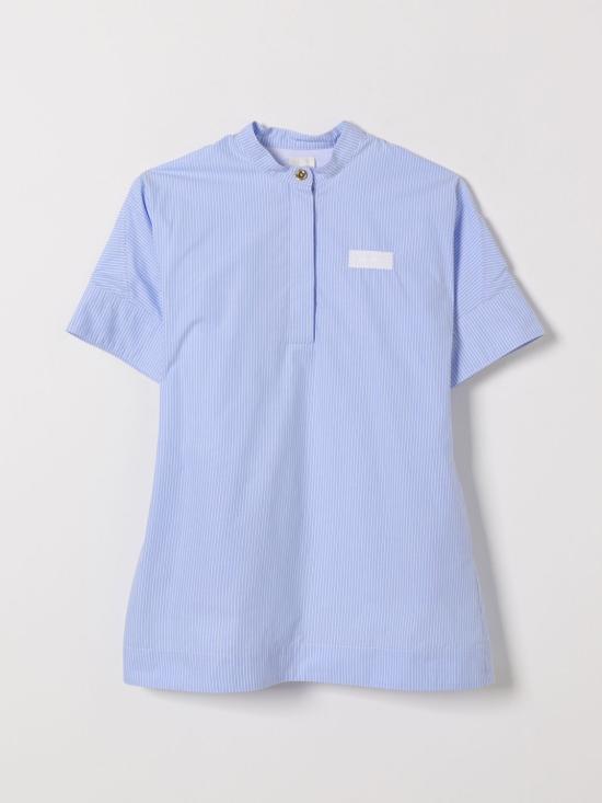 26SS [키즈] 지방시 원피스 H31154 V71 Gnawed Blue