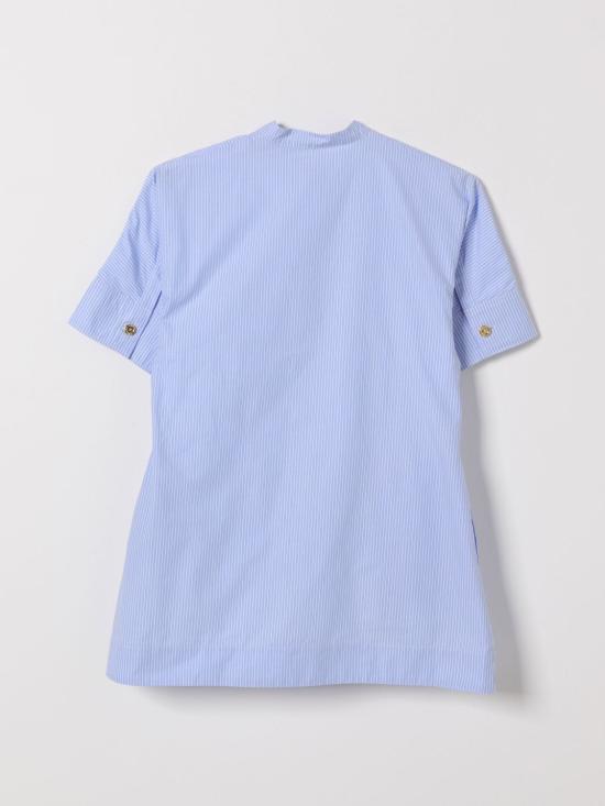 26SS [키즈] 지방시 원피스 H31154 V71 Gnawed Blue - GIVENCHY