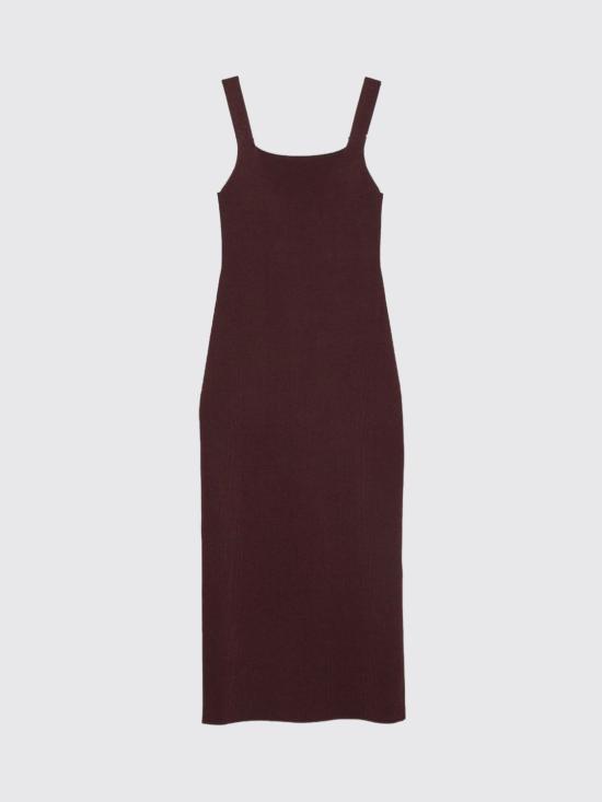 25FW 케이트 롱 원피스 9808429 599 Burgundy