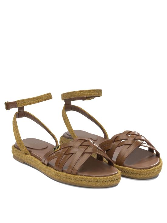 26SS 발렌티노 가라바니 샌들 8W2S0NZ9RLEBRA Brown - VALENTINO GARAVANI