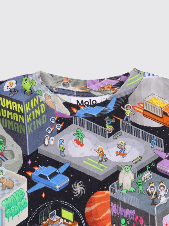 25FW [키즈] 몰로 티셔츠 1W25A209 9426 Multicolor - MOLO