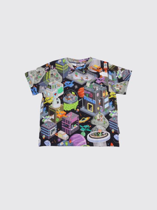 25FW [키즈] 몰로 티셔츠 1W25A209 9426 Multicolor