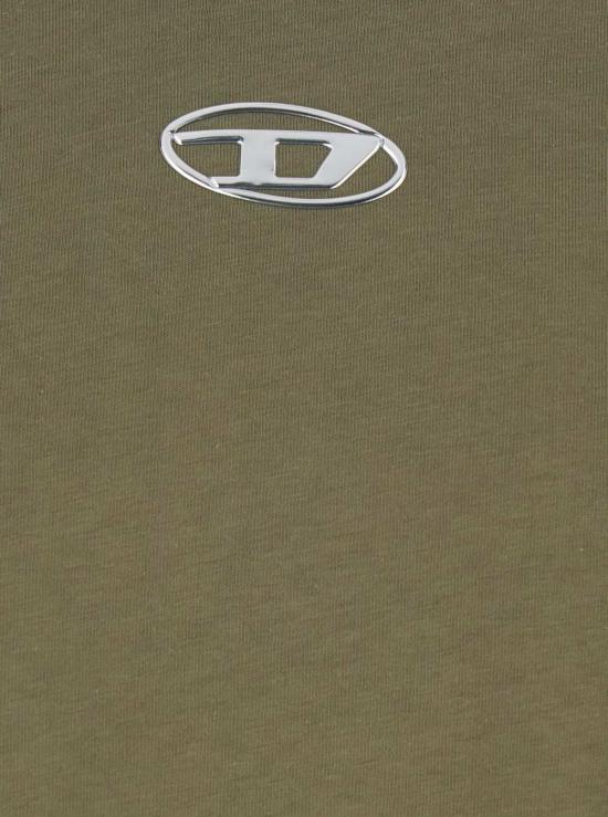  디젤 민소매 티셔츠 T 비스코 아이오드 슬리브리스  그린 - DIESEL