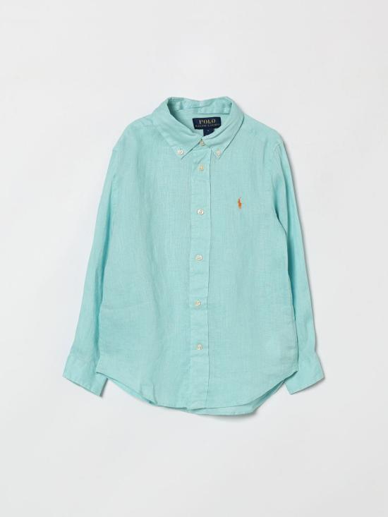 26SS [키즈] 폴로 랄프로렌 셔츠 322967600 506 Blue 1