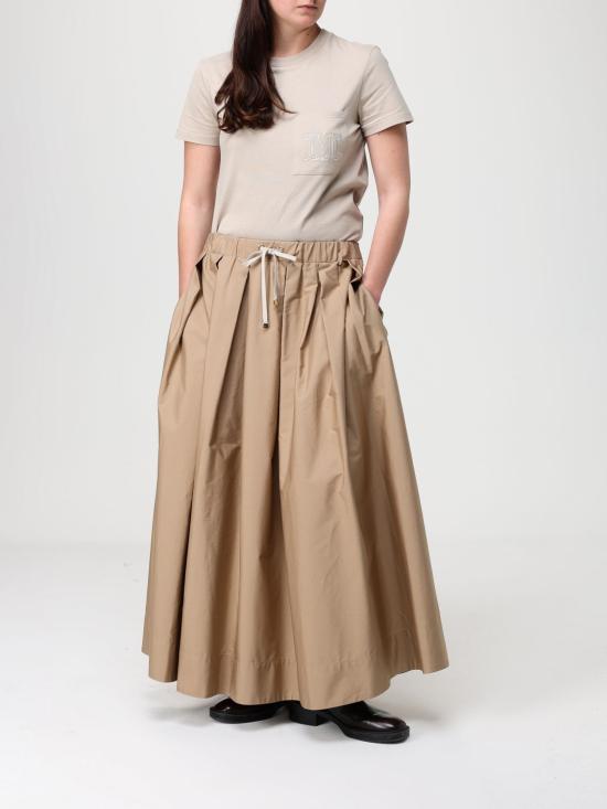 26SS 에스막스마라 롱 스커트 2619101043600 022 Beige - 'S MAX MARA