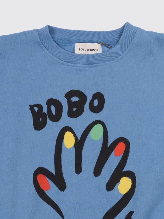 25FW [키즈] 보보쇼즈 풀오버 225AC035 421 White - BOBO CHOSES