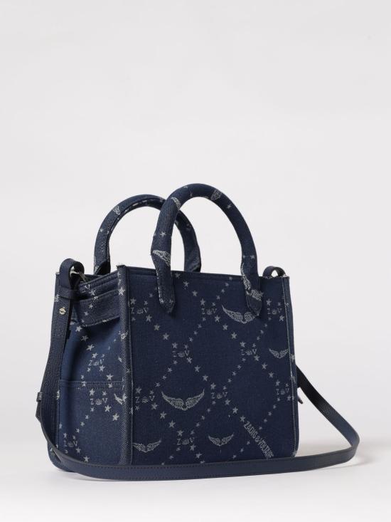 26SS 자딕앤볼테르 토트백 LWBA04269 415 Blue - ZADIG & VOLTAIRE