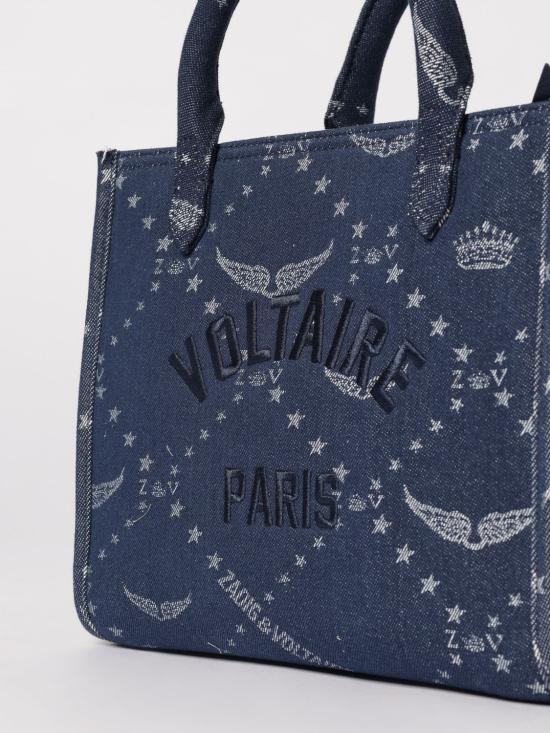 26SS 자딕앤볼테르 토트백 LWBA04269 415 Blue - ZADIG & VOLTAIRE