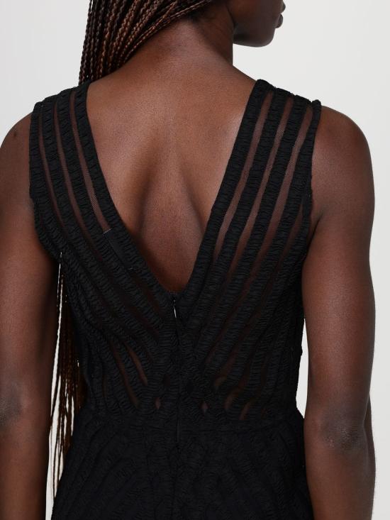 26SS 엘리자베타프랜치 롱 원피스 AR79J62E2 110 Black - ELISABETTA FRANCHI