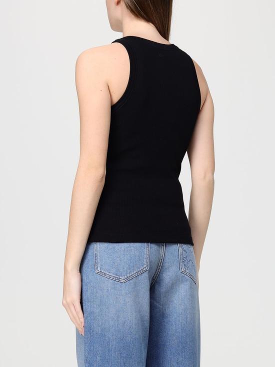 26SS 아미 ADC 코튼 탱크탑 FTP811JE0117 045 Black - AMI