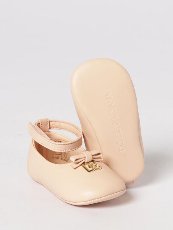 26SS [키즈] 돌체앤가바나 플랫 슈즈 DK0065AB793 80400 Pink - DOLCE & GABBANA