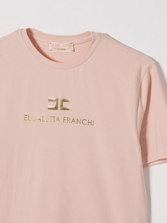 26SS [키즈] 엘리자베타프랜치 티셔츠 EFTS2600JE006 C125 Gold - ELISABETTA FRANCHI