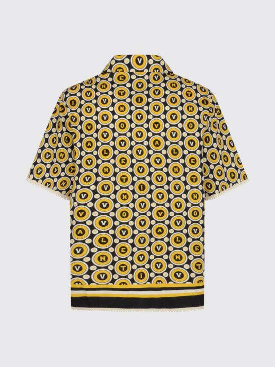 25FW 발렌티노 가라바니 반팔 셔츠 7V3AA111AYQ CLP Yellow - VALENTINO GARAVANI