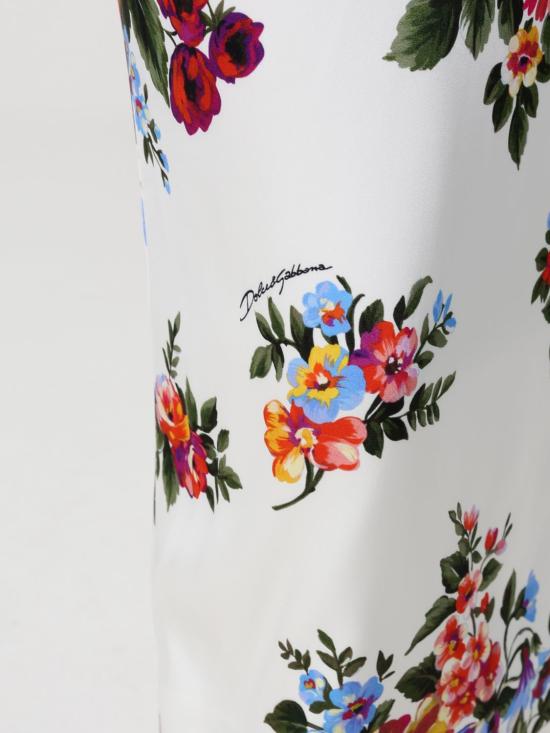 26SS 돌체앤가바나 롱 원피스 F612VTFSICE HA5ZO White - DOLCE & GABBANA