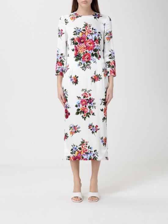 26SS 돌체앤가바나 롱 원피스 F612VTFSICE HA5ZO White