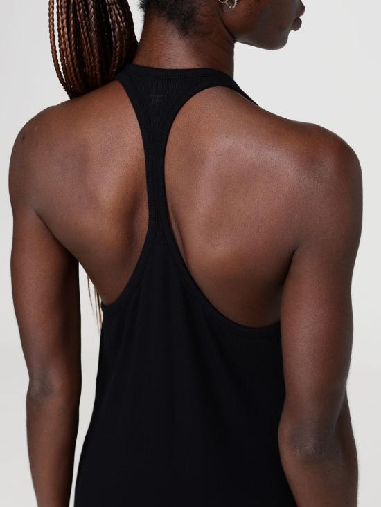 26SS 톰포드 롱 원피스 ABJ885JEX184 NAA Black - TOMFORD