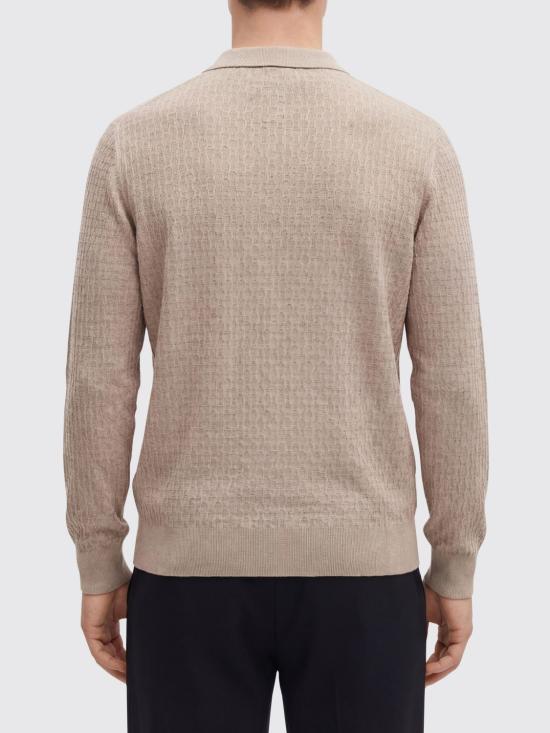 26SS 보스 폴로 티셔츠 50555201 255 Beige - BOSS