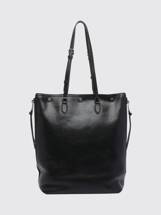 25FW 돌체앤가바나 아테네 레더 토트백 BM3093AH850 80999 Black - DOLCE & GABBANA