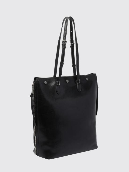 25FW 돌체앤가바나 아테네 레더 토트백 BM3093AH850 80999 Black - DOLCE & GABBANA