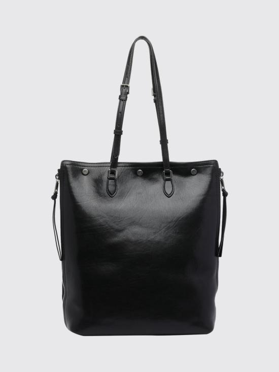 25FW 돌체앤가바나 아테네 레더 토트백 BM3093AH850 80999 Black