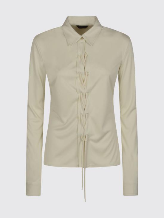 25FW 발렌시아가 셔츠 850784TMV27 1975 Champagne