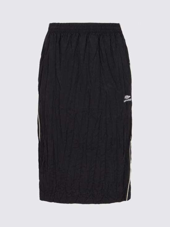 25FW 발렌시아가 미디 스커트 850622TTO44 1000 Black