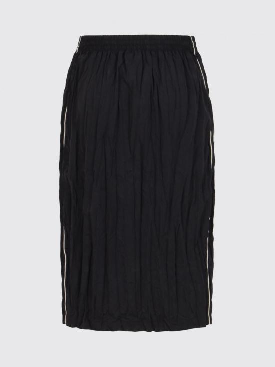 25FW 발렌시아가 미디 스커트 850622TTO44 1000 Black - BALENCIAGA