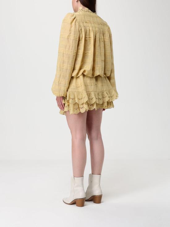 26SS 이자벨마랑에뚜왈 롱 원피스 RO0952FAD1J05E 10LC Yellow - ISABEL MARANT ETOILE