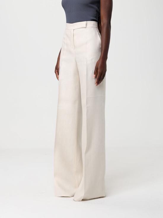 26SS 막스마라 바데세 린넨 팬츠 2611131022600 006 Cream - MAX MARA