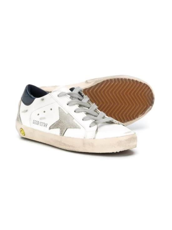  [키즈] 골든구스 스니커즈 골든 구스 슈퍼스타 키즈 스니커즈 화이트 - GOLDEN GOOSE