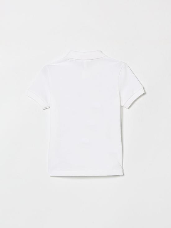 26SS [키즈] 라코스테 폴로 셔츠 847354 W8L White - LACOSTE