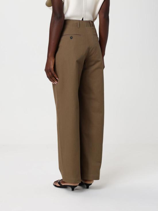 26SS 토템 팬츠 242WRB1641FB0103 288 Brown - TOTEME