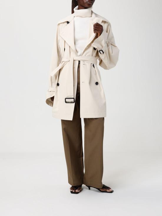 26SS 토템 팬츠 242WRB1641FB0103 288 Brown - TOTEME