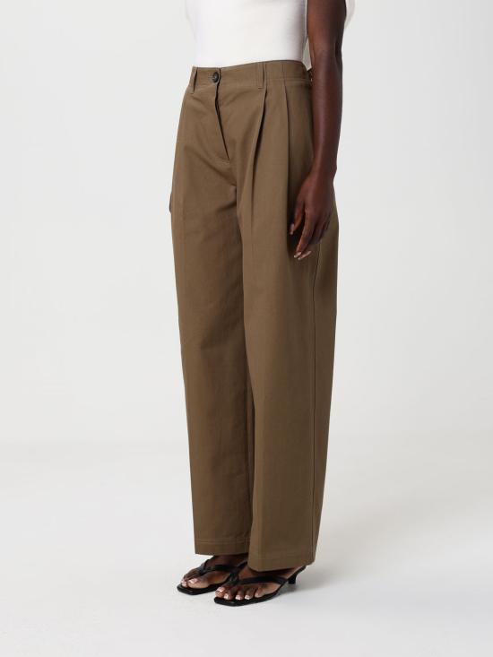 26SS 토템 팬츠 242WRB1641FB0103 288 Brown - TOTEME