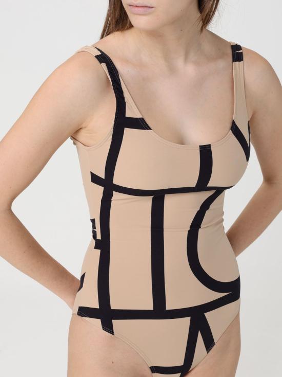 26SS 토템 모노그램 원피스 수영복 213842795 910 Beige - TOTEME