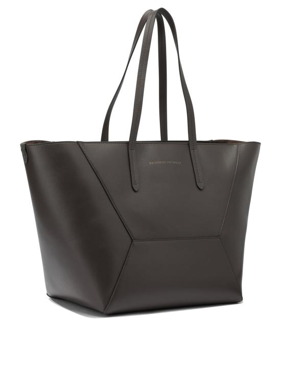 26SS 브루넬로 쿠치넬리 모닐리 카프스킨 BC 듀오 백 MBXAD2571C8279 - BRUNELLO CUCINELLI