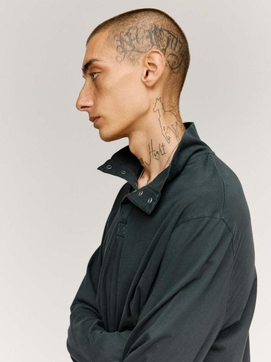  아워레가시 긴팔 셔츠 아워 레거시 스톰 긴팔 티셔츠 블랙 - OUR LEGACY